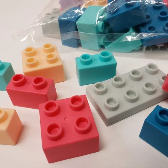 New 48pc Mini Soft Building Bricks - Picture 15 of 16